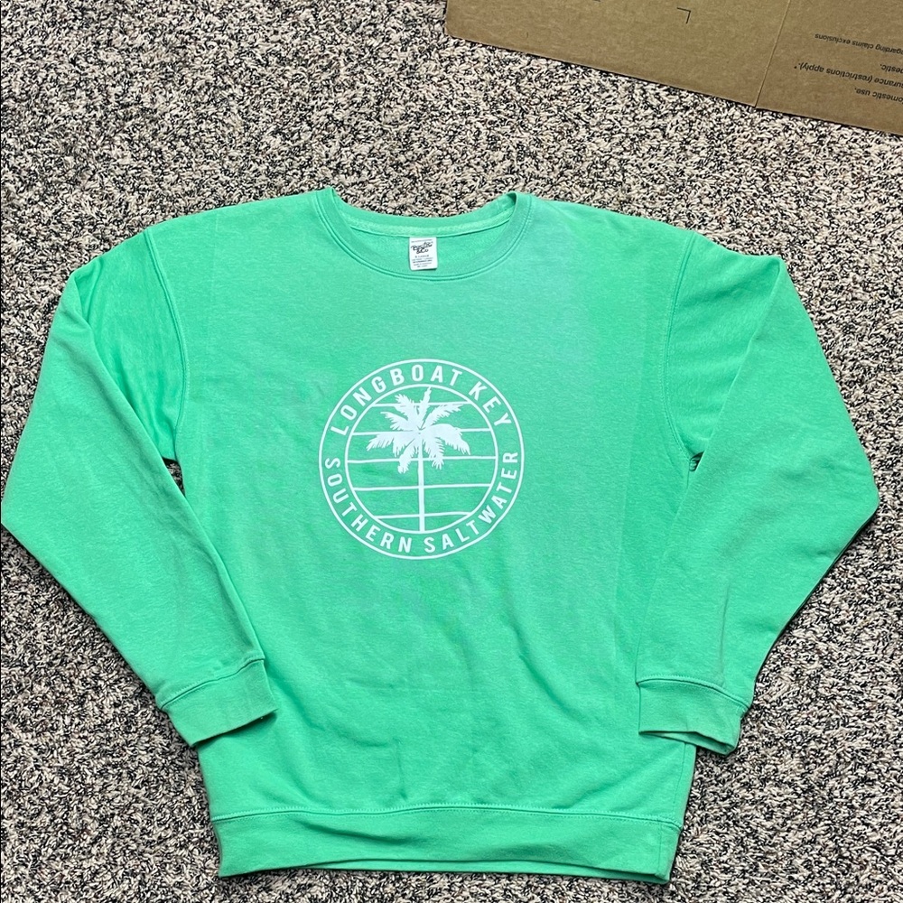 Southern Saltwater Mint Green Sweatshirt